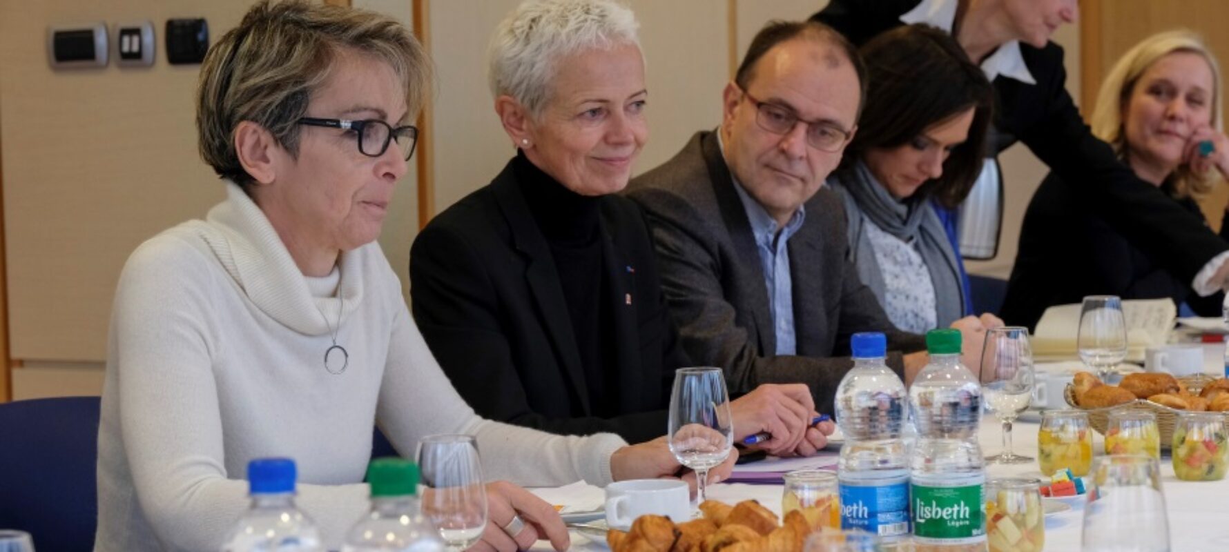 Rencontres De Brigitte Klinkert Avec Des Dirigeants D Entreprise Adira